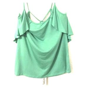 NWT Rachel Pally Ellerton Top Ivy Green Small